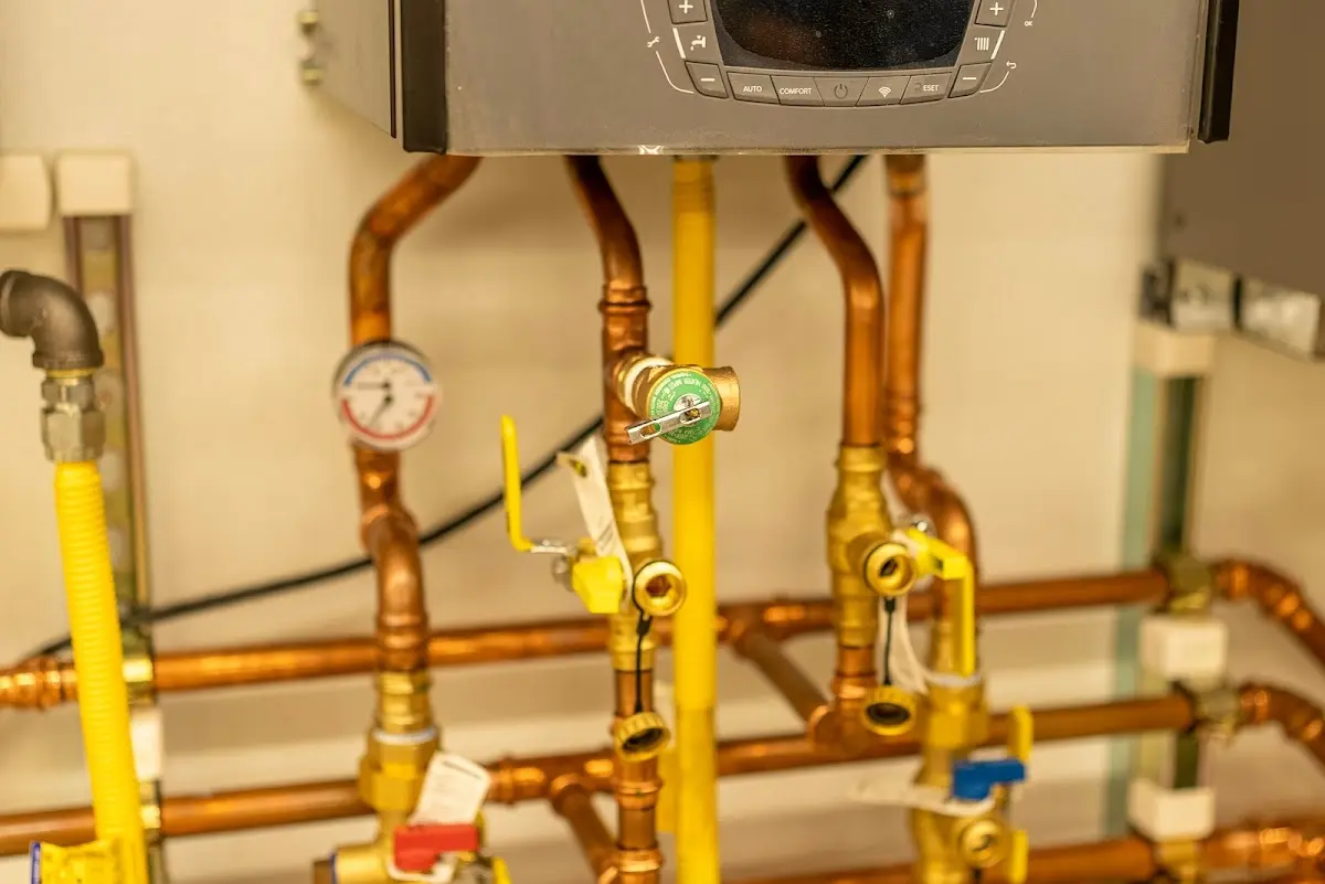 Licensed technician providing Backflow Prevention for a homeowner in Caledonia